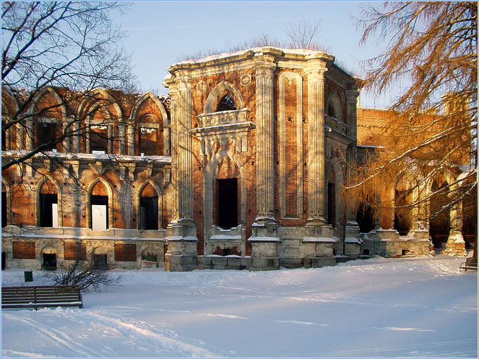 Усадьба царицыно до реставрации фото